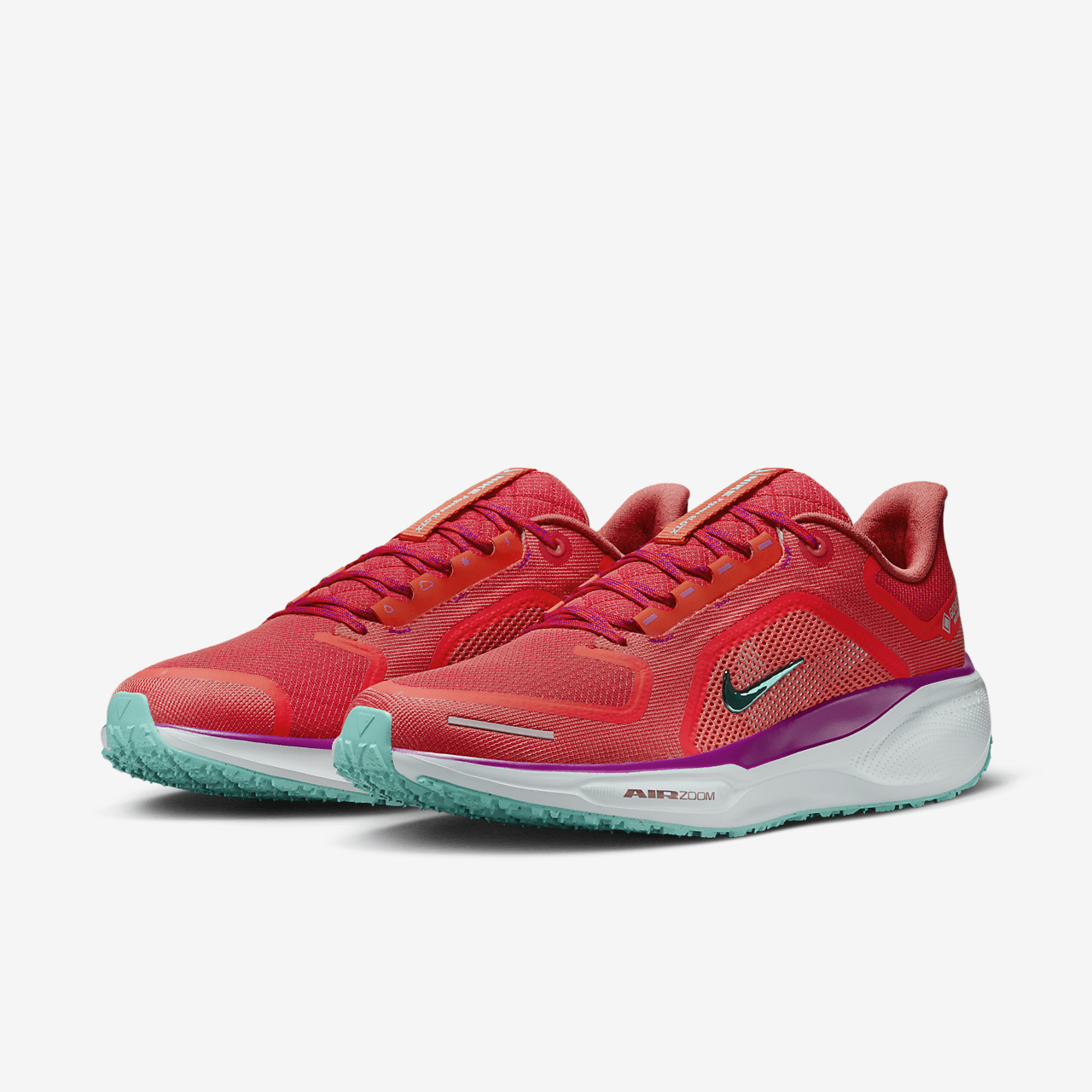 Nike Pegasus sneaker Picante Red/Bright Crimson/Vivid Grape/Green Frost
