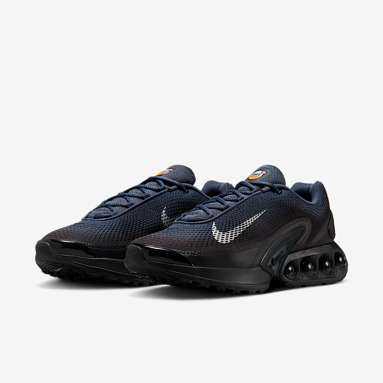 Nike Air Max DN sneaker Thunder Blue/Zwart/Wit/Metallic Silver