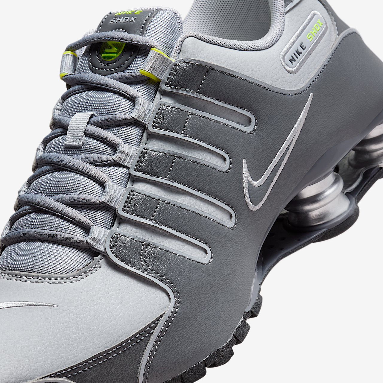 Nike Nike Shox sneaker Dark Grey/Wolf Grey/Volt/Dark Grey