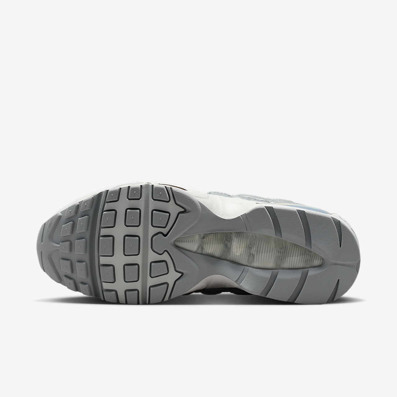 Nike Air Max 95 sneaker Grey Fog/Particle Grey/Photon Dust/Metallic Silver