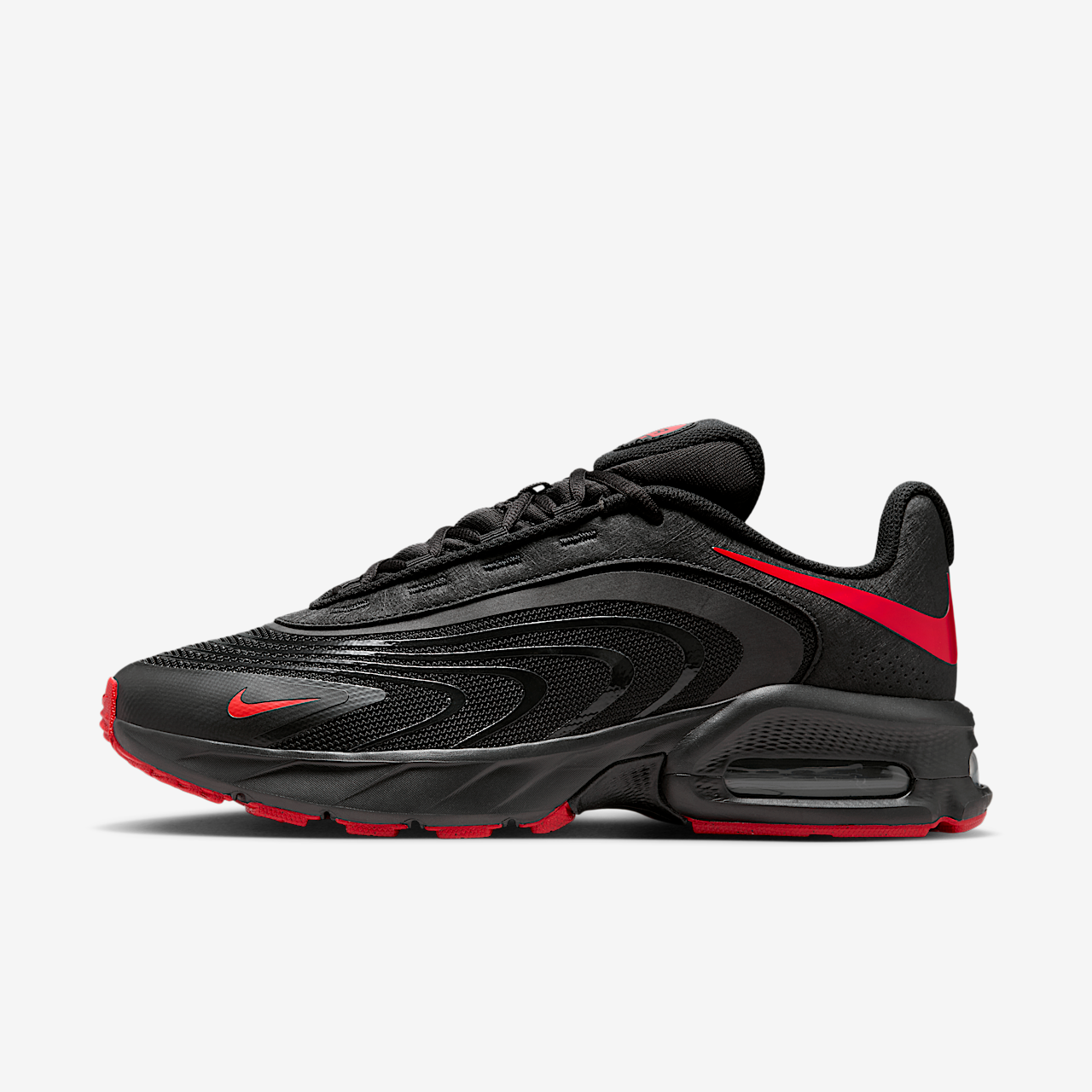 Nike Air Max sneaker Zwart/University Red