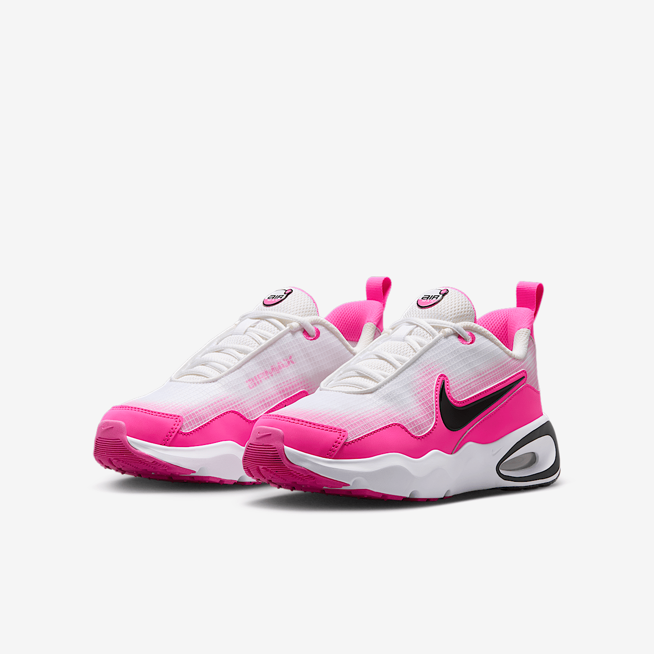 Nike Air Max sneaker Wit/Laser Fuchsia/Zwart