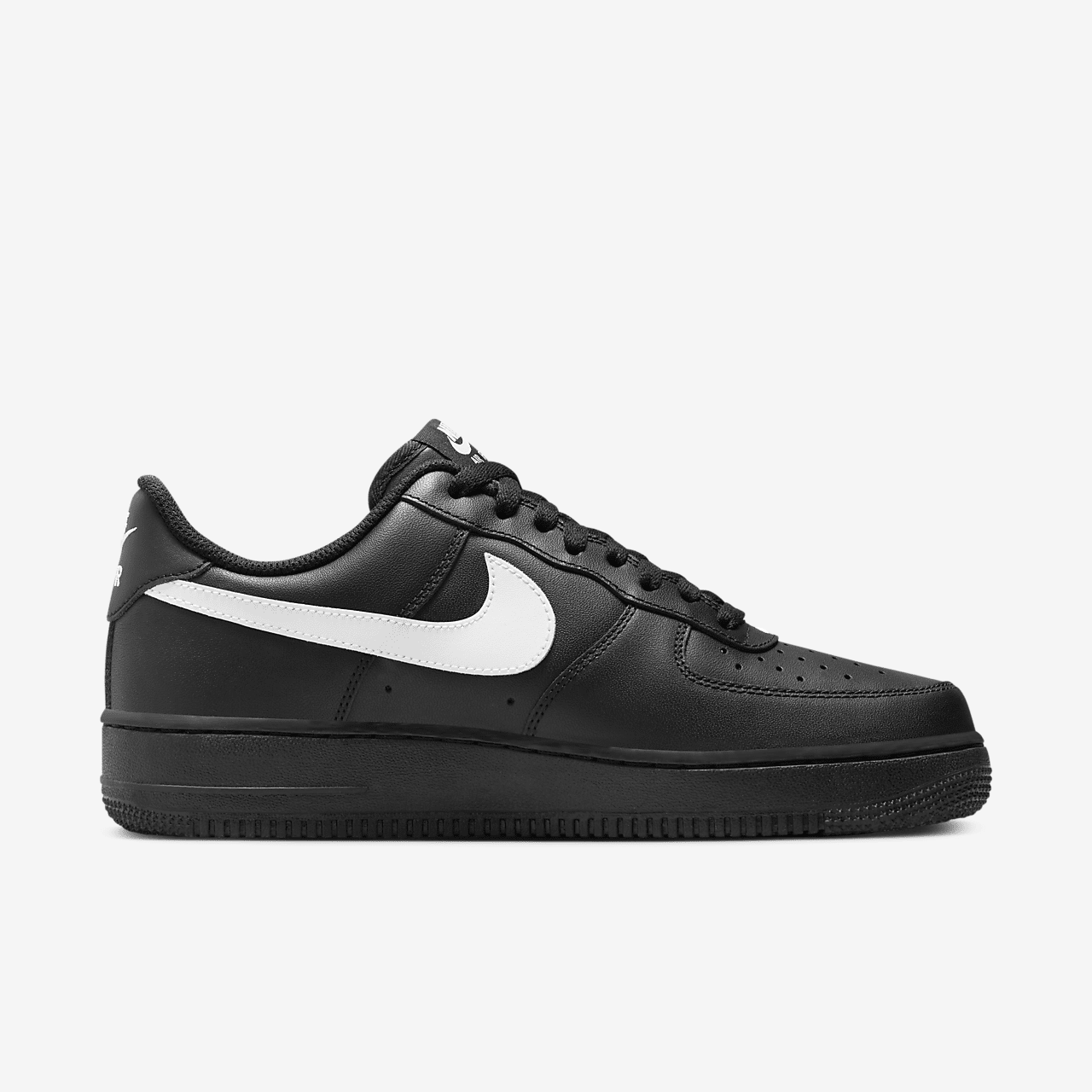 Nike Air Force 1 sneaker Zwart/Zwart/Wit