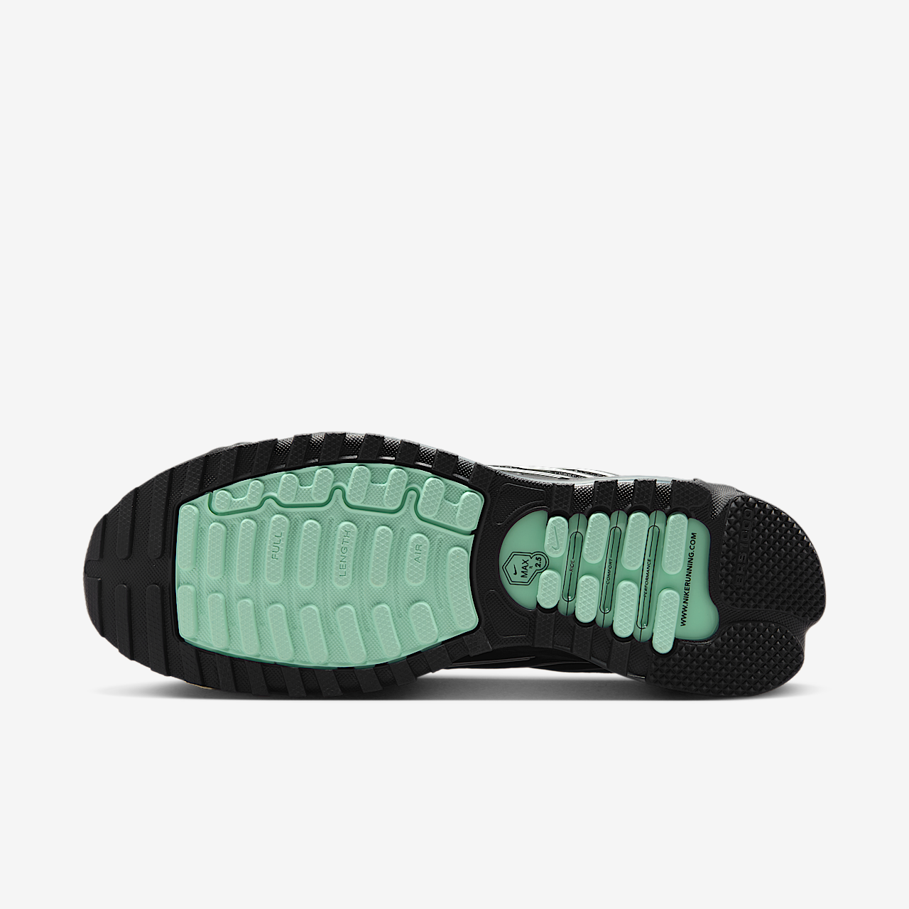 Nike Air Max sneaker Zwart/Metallic Silver/Anthracite/Mint Foam