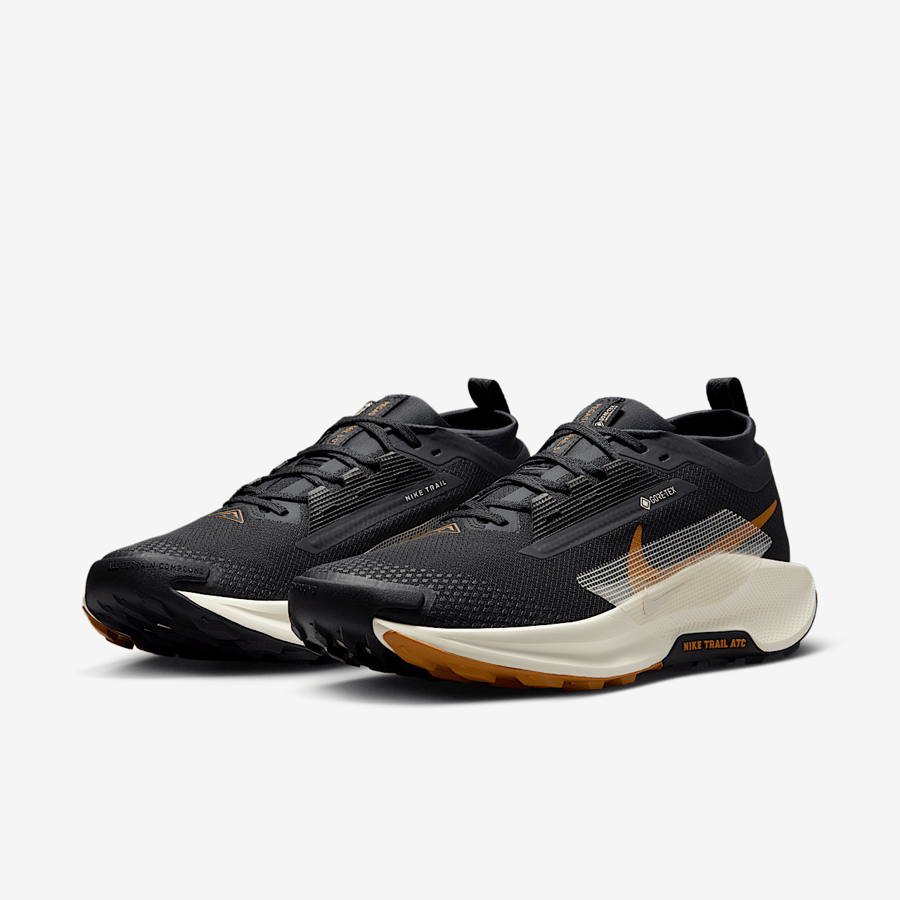 Nike Pegasus sneaker Off Noir/Zwart/Monarch/Pale Ivory