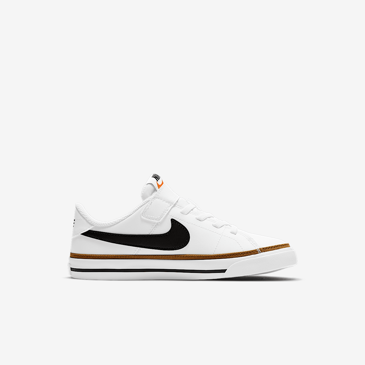 Nike  sneaker Wit/Desert Ochre/Gum Light Brown/Zwart