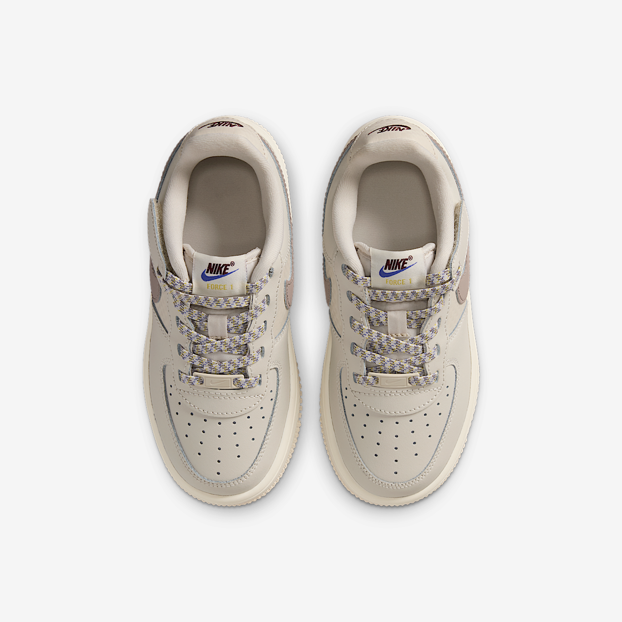 Nike  sneaker Light Orewood Brown/Burgundy Crush/Comet Blue/Malt