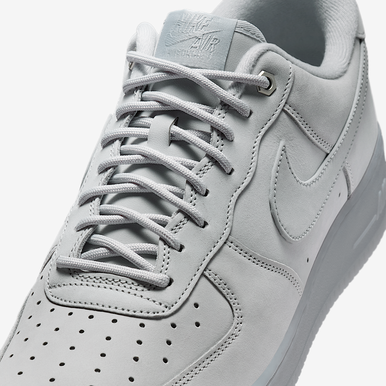 Nike Air Force 1 sneaker Wolf Grey/Zwart/Wolf Grey