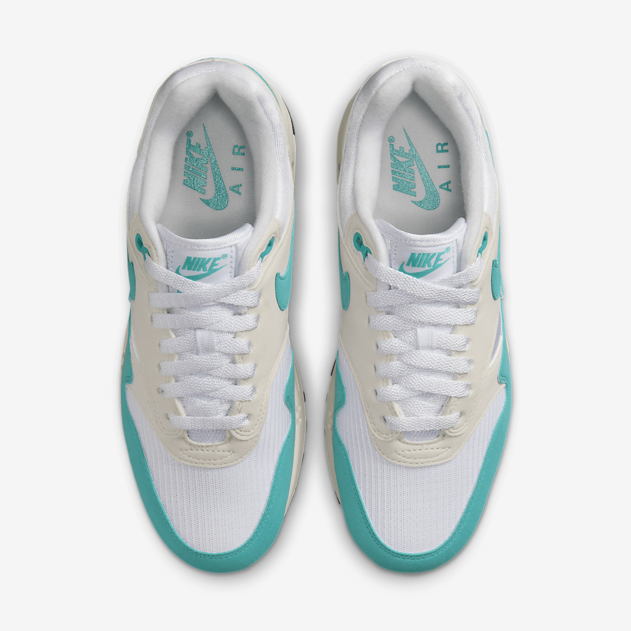 Nike Air Max 1 sneaker Wit/Phantom/Coconut Milk/Dusty Cactus