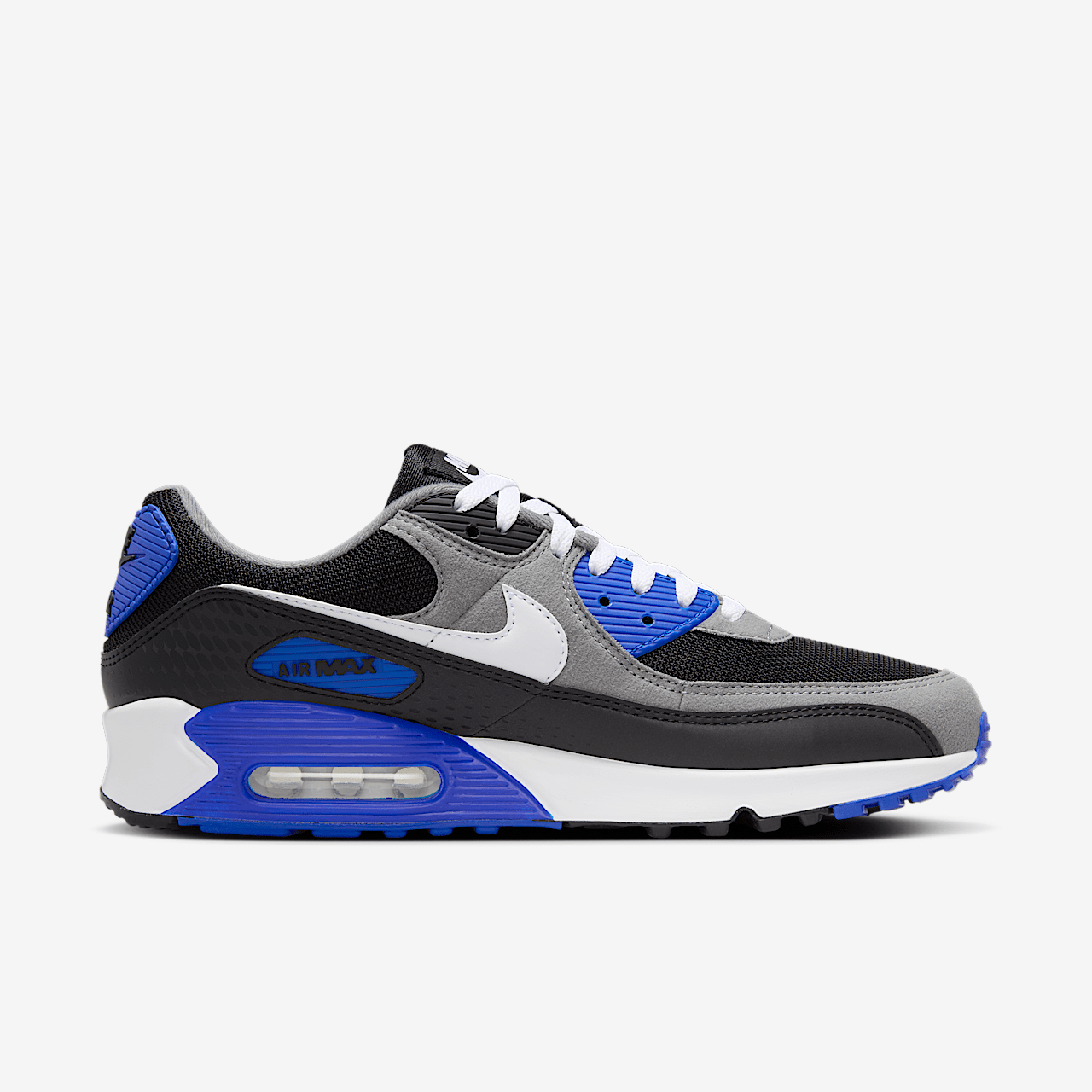 Nike Air Max sneaker Zwart/Lyon Blue/Varsity Maize/Wit