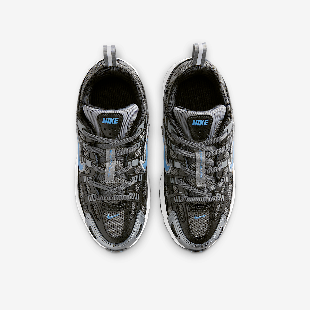 Nike P-6000 sneaker Smoke Grey/Zwart/Platinum Tint/Dutch Blue