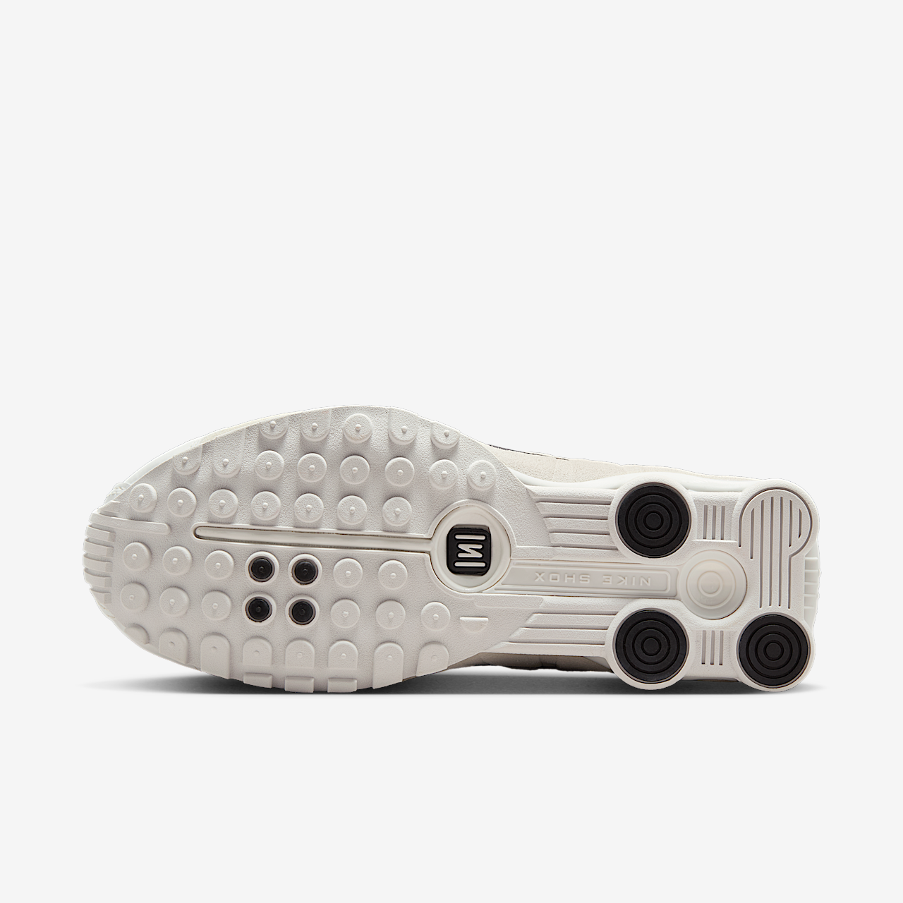 Nike Nike Shox sneaker Summit White/Light Orewood Brown/Zwart