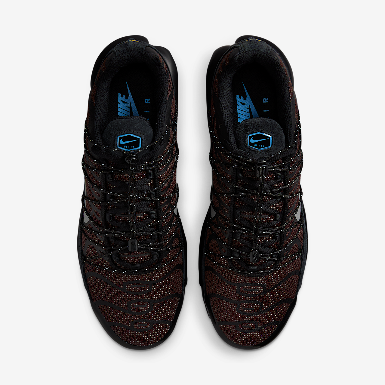 Nike Air Max Plus sneaker Baroque Brown/Zwart/University Blue/Zwart
