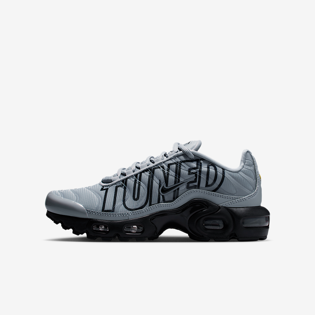 Nike Air Max Plus sneaker Wolf Grey/Metallic Silver/Zwart