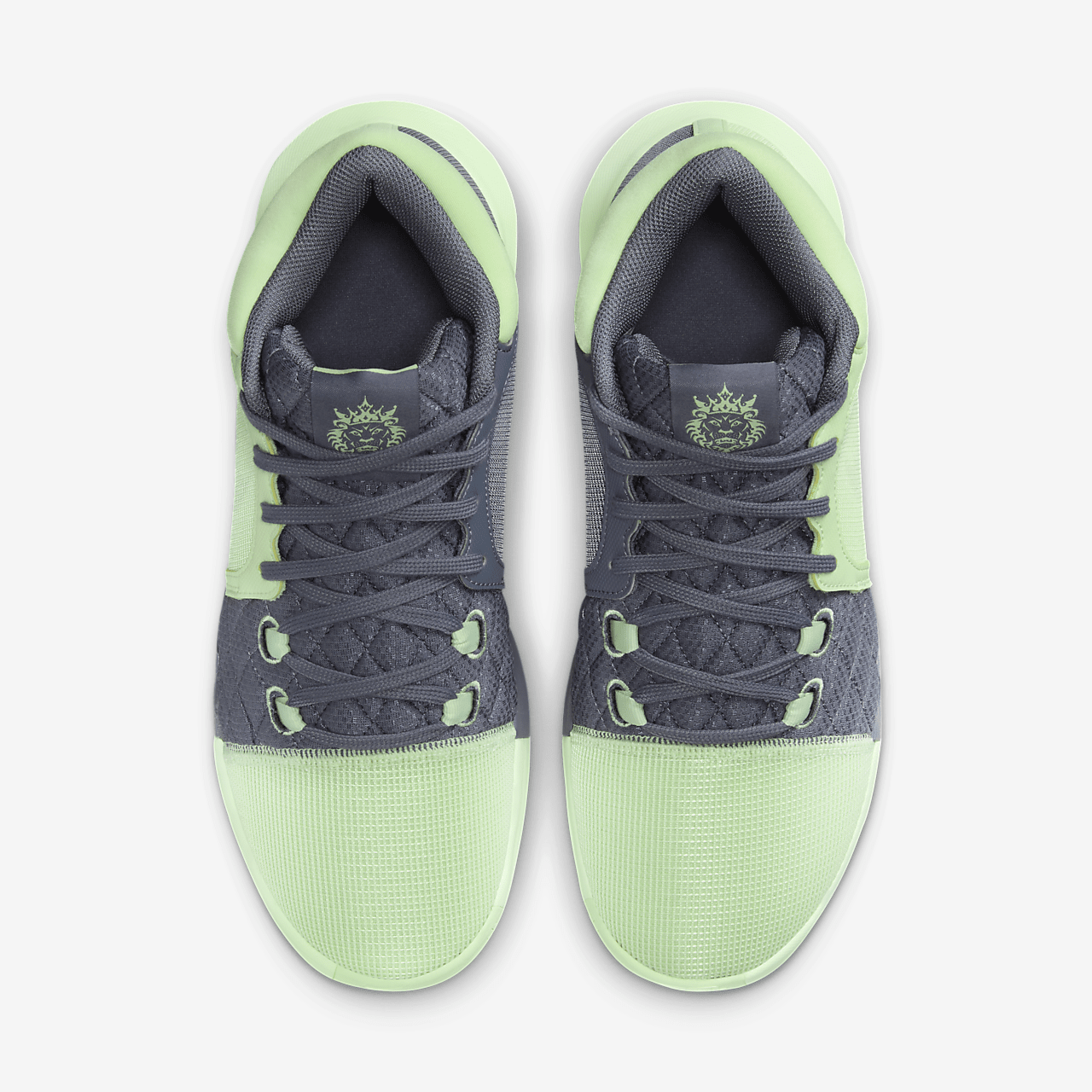 Nike LeBron sneaker Vapor Green/Light Carbon/Wit
