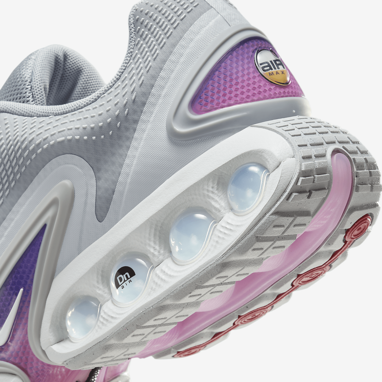 Nike Air Max DN sneaker Light Smoke Grey/Photon Dust/Persian Violet/Zwart