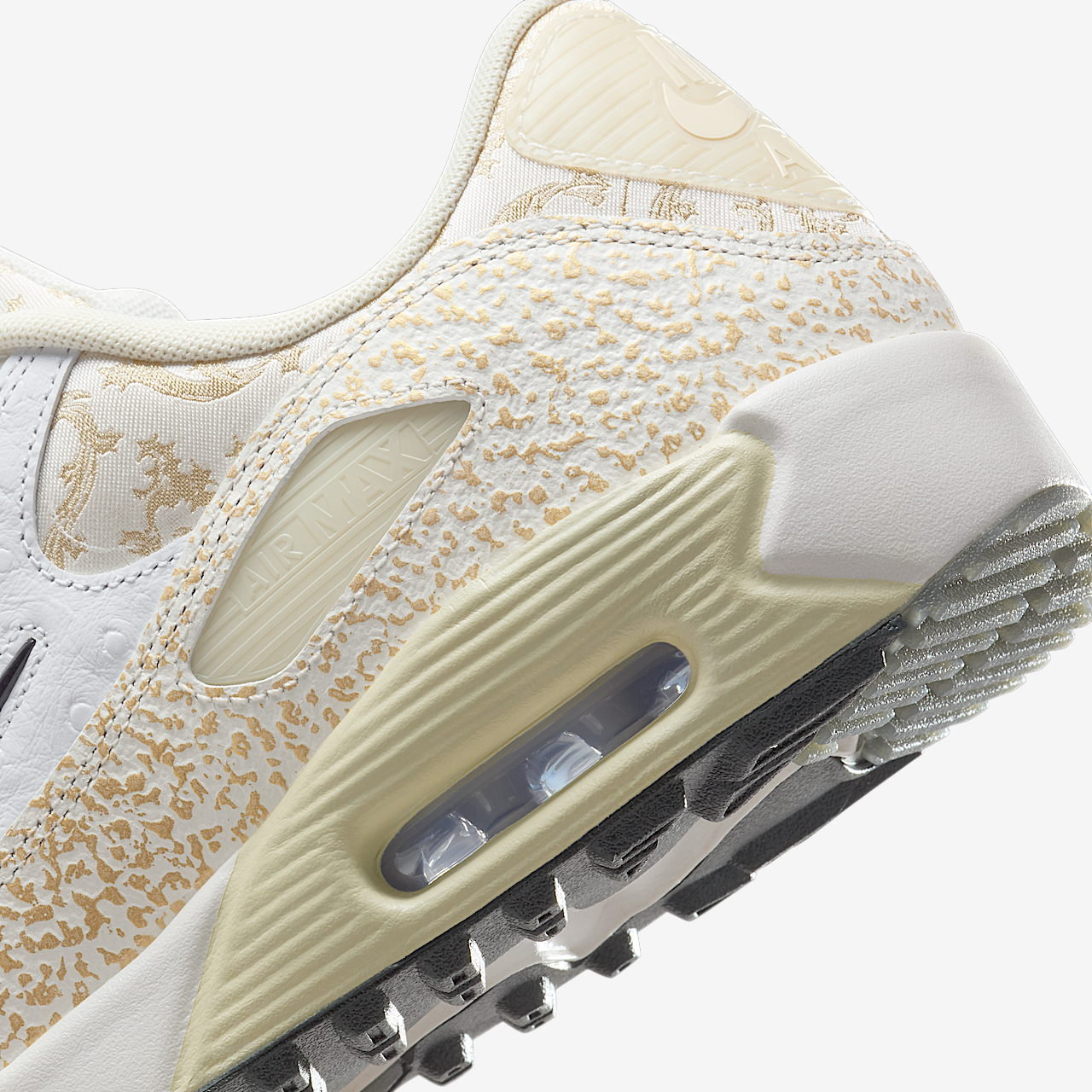 Nike Air max 90 sneaker Wit/Sail/Metallic Gold