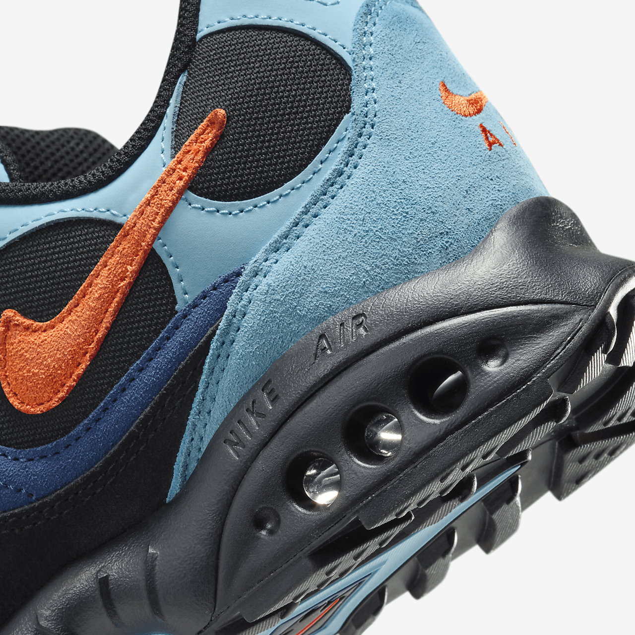 Nike  sneaker Mystic Navy/Zwart/Safety Orange