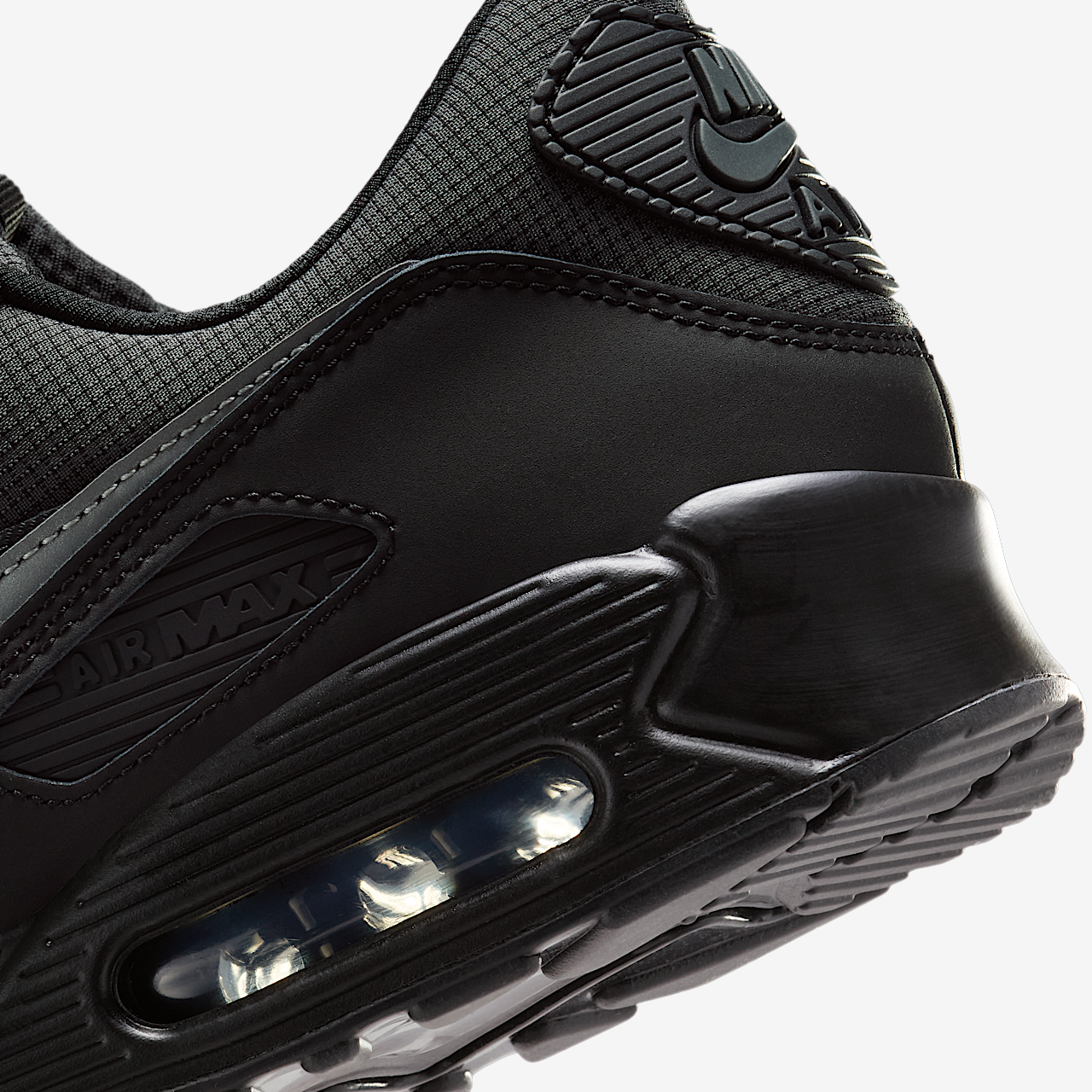 Nike Air max 90 sneaker Zwart/Anthracite/Thunder Blue/Reflect Silver