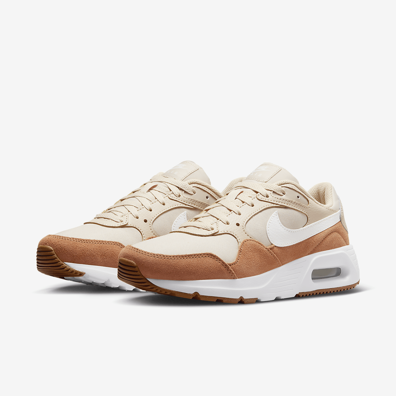 Nike Air Max SC sneaker Sanddrift/Amber Brown/Wit/Summit White