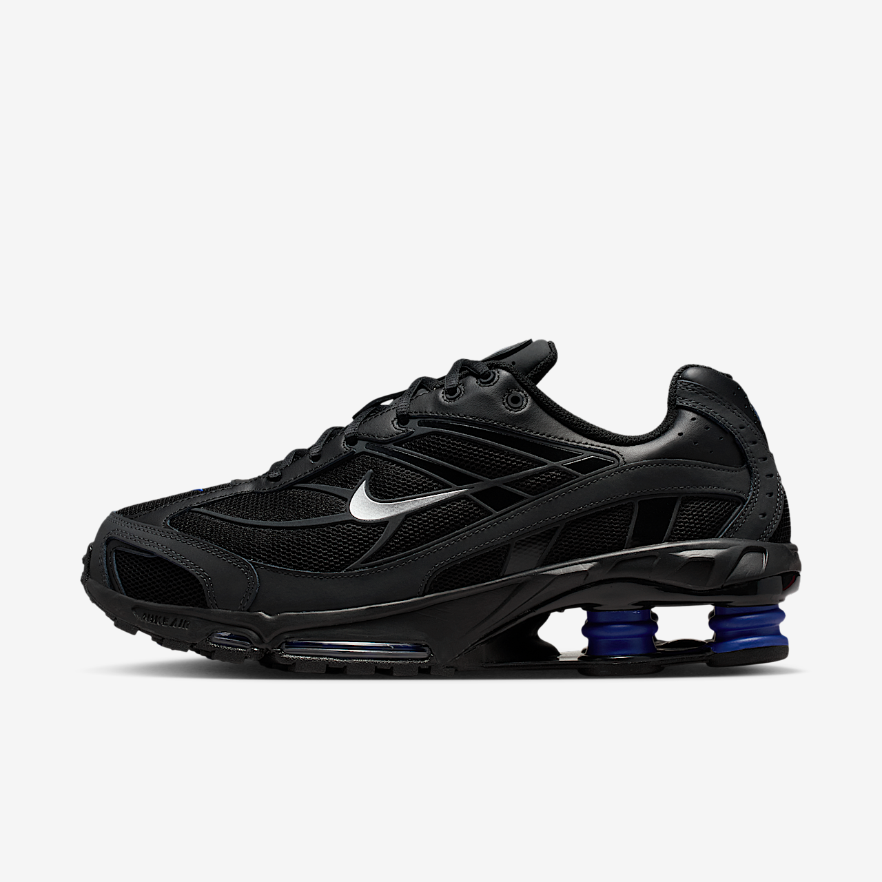 Nike Nike Shox sneaker Zwart/Deep Royal Blue/Anthracite/Metallic Silver