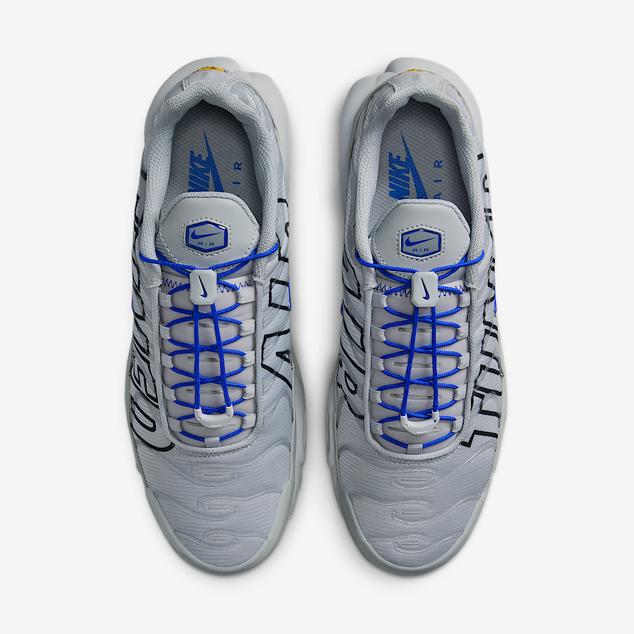 Nike Air Max Plus sneaker Wolf Grey/Anthracite/Zwart/Racer Blue