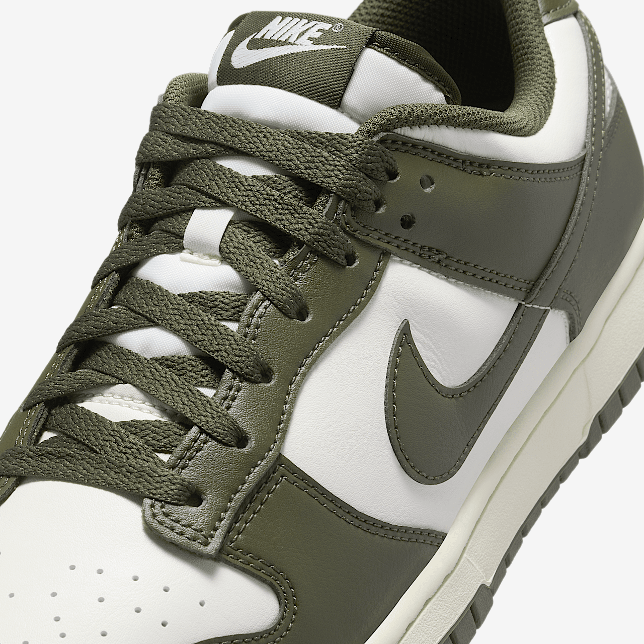 Nike Dunk Low sneaker Pale Ivory/Cargo Khaki