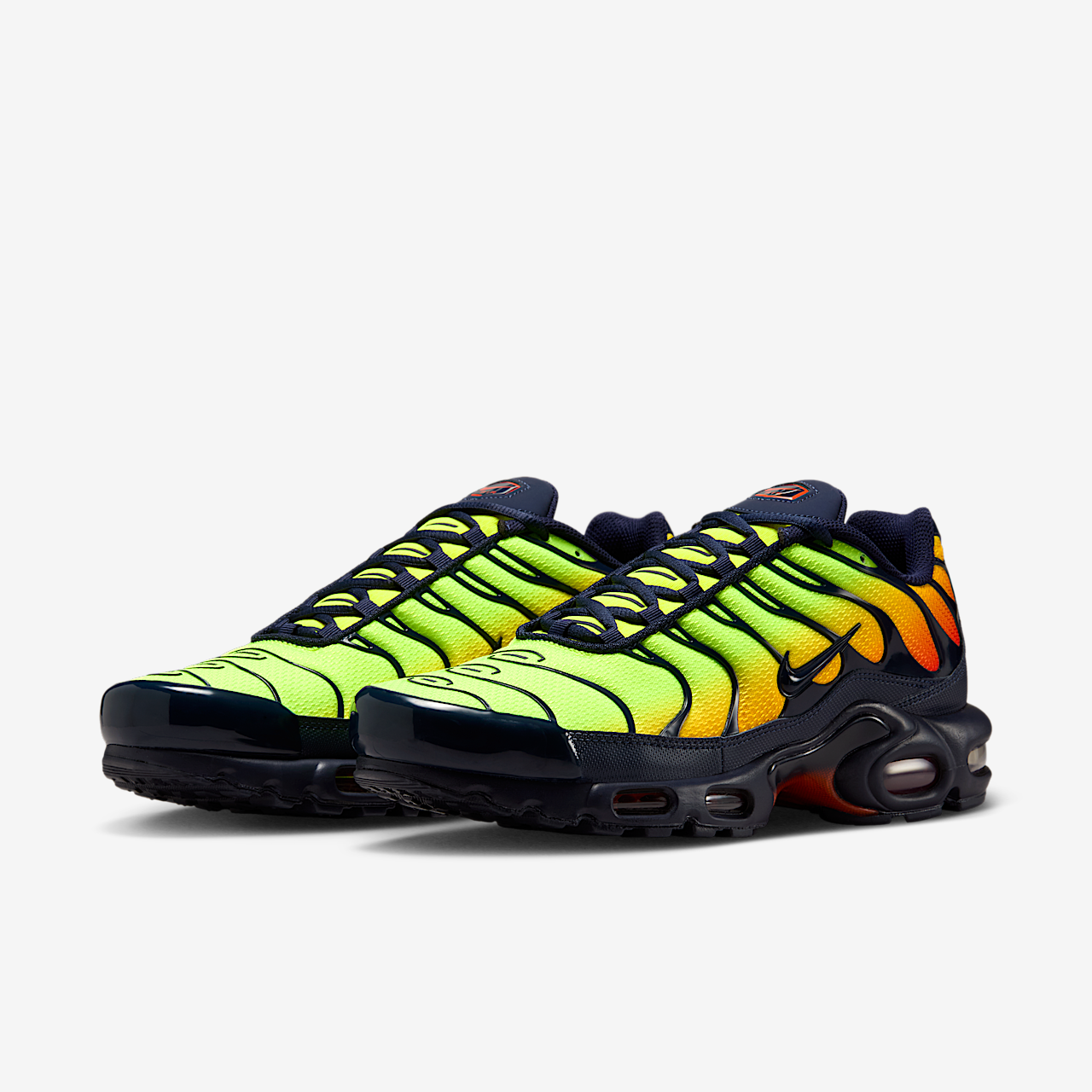 Nike Air Max Plus sneaker Lemon Venom/Hyper Crimson/Laser Orange/Blackened Blue