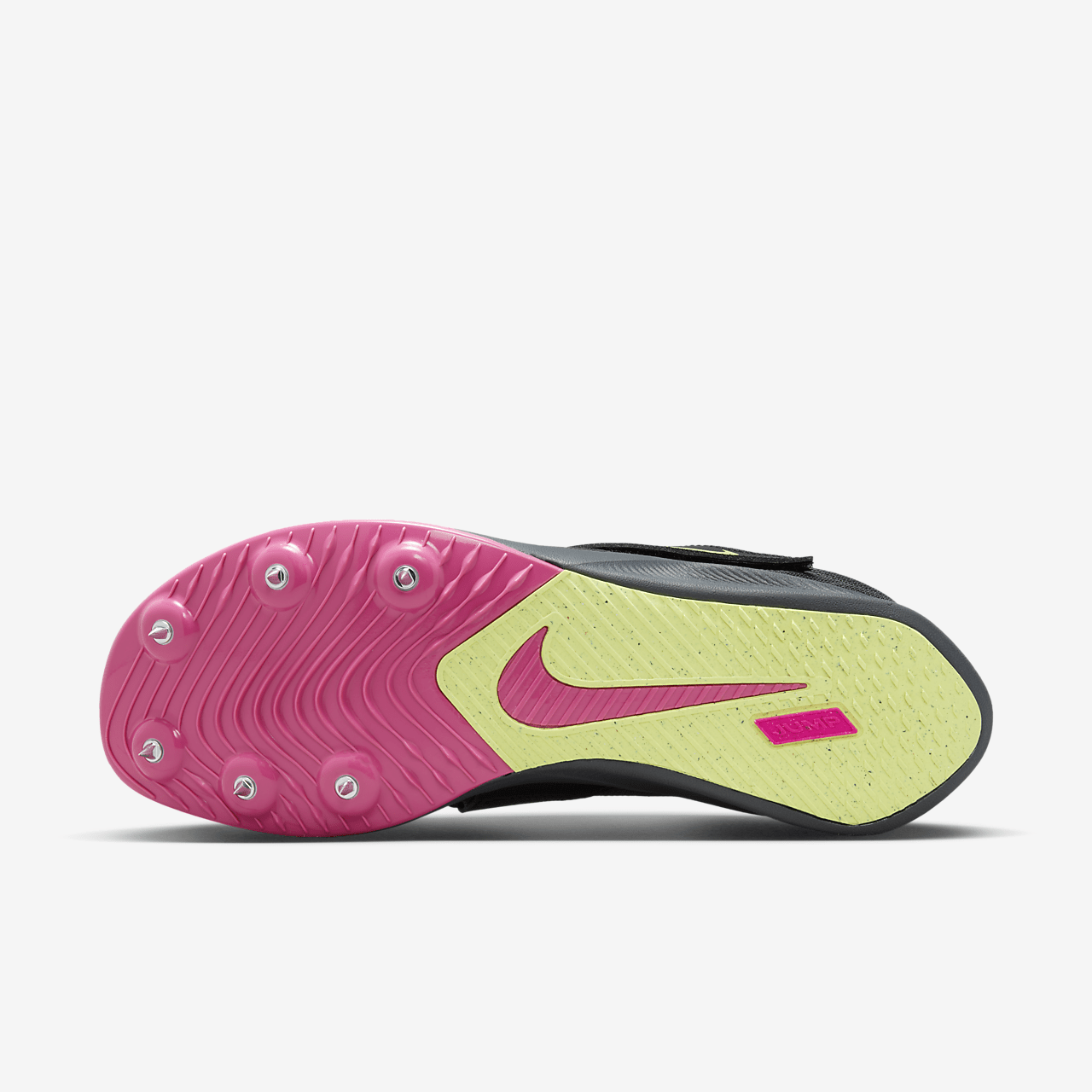 Nike  sneaker Anthracite/Zwart/Light Lemon Twist/Fierce Pink