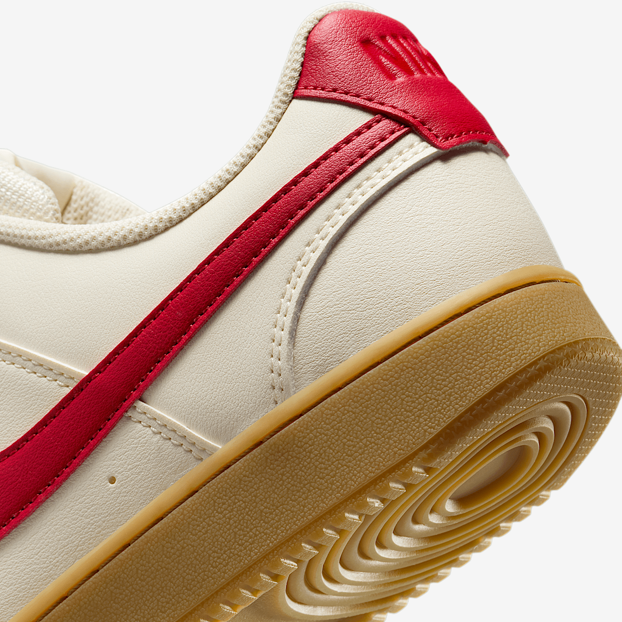 Nike  sneaker Soft Pearl/Gum Light Brown/Gym Red