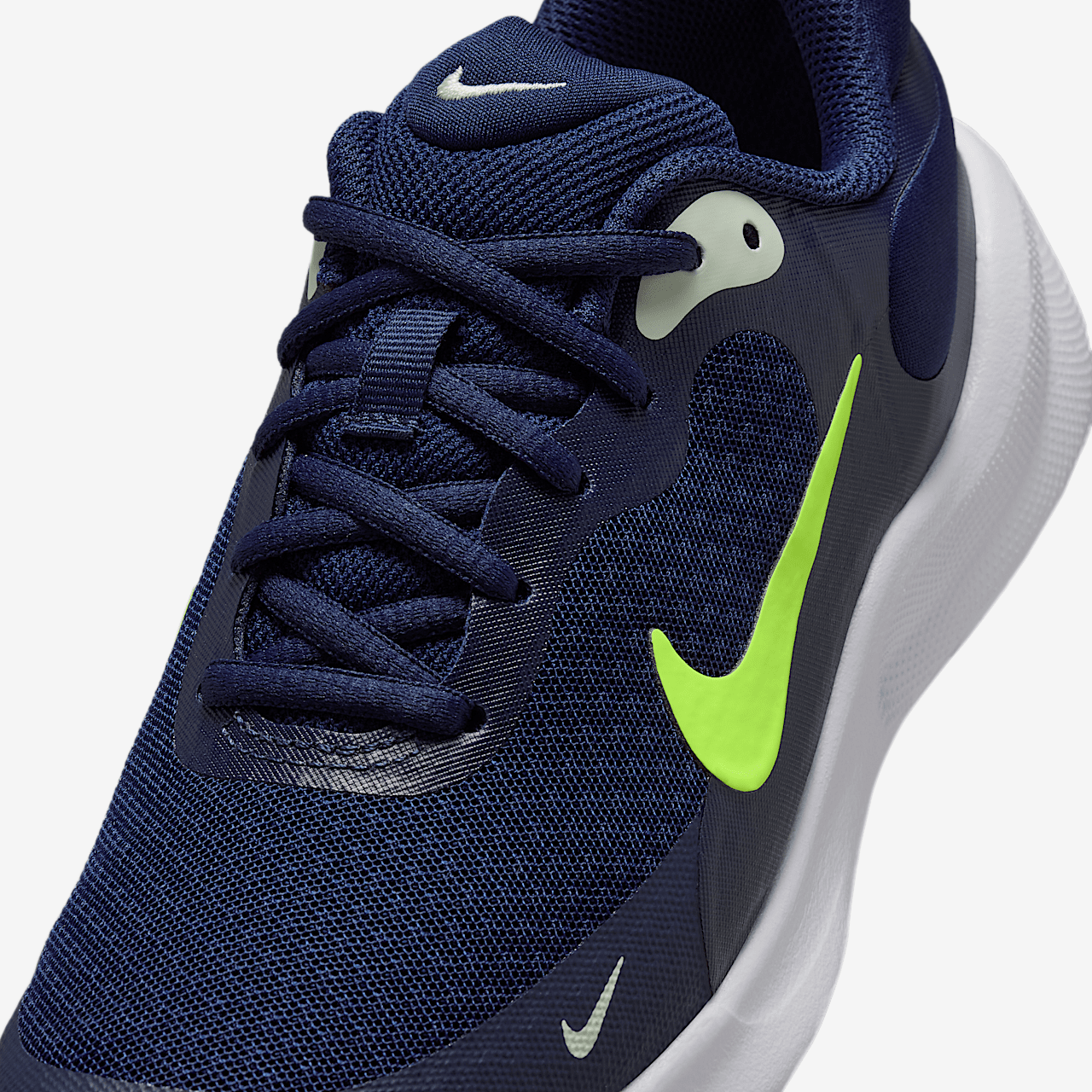 Nike  sneaker Midnight Navy/Volt Tint/Wit/Volt