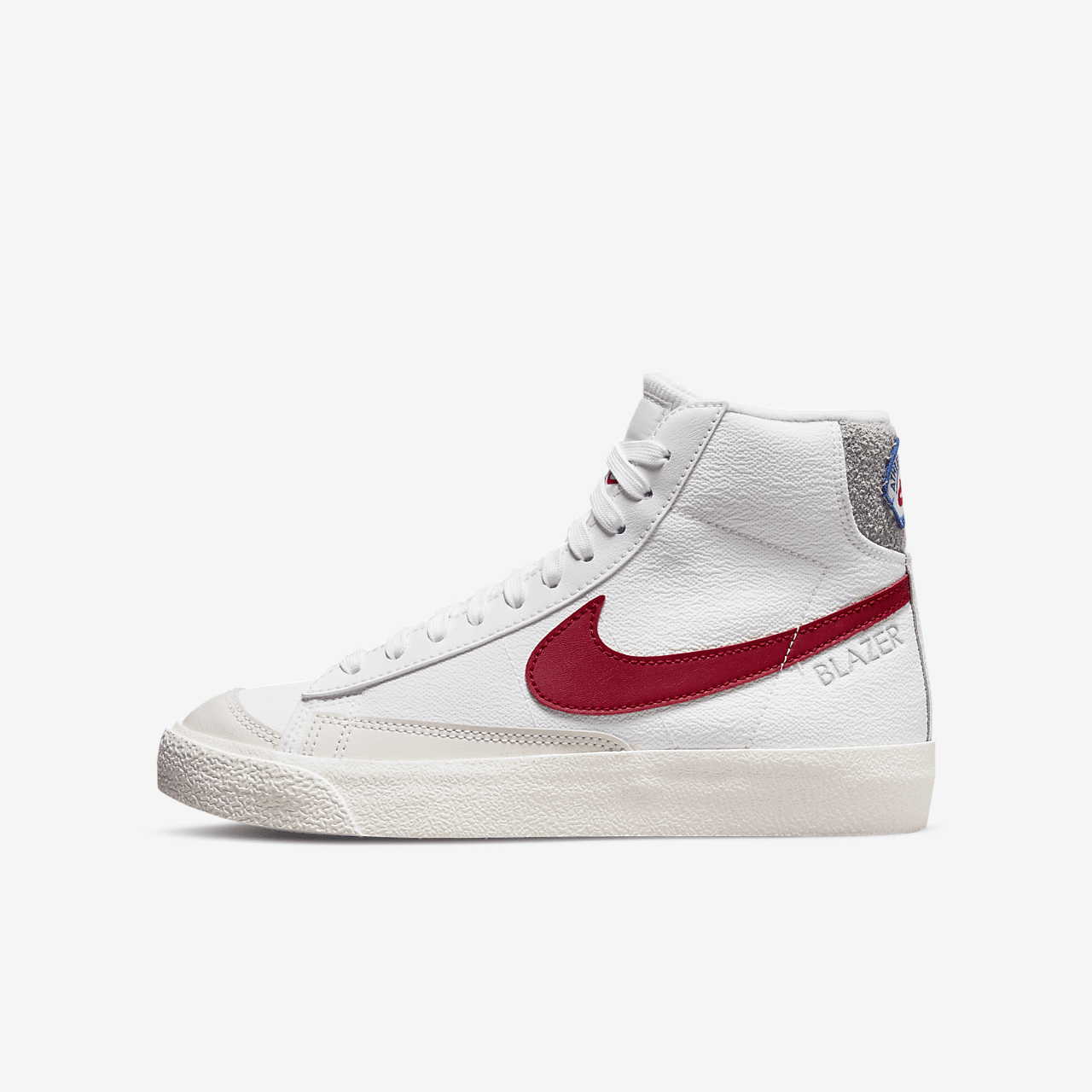 Nike Blazer sneaker Wit/Light Smoke Grey/Phantom/Gym Red