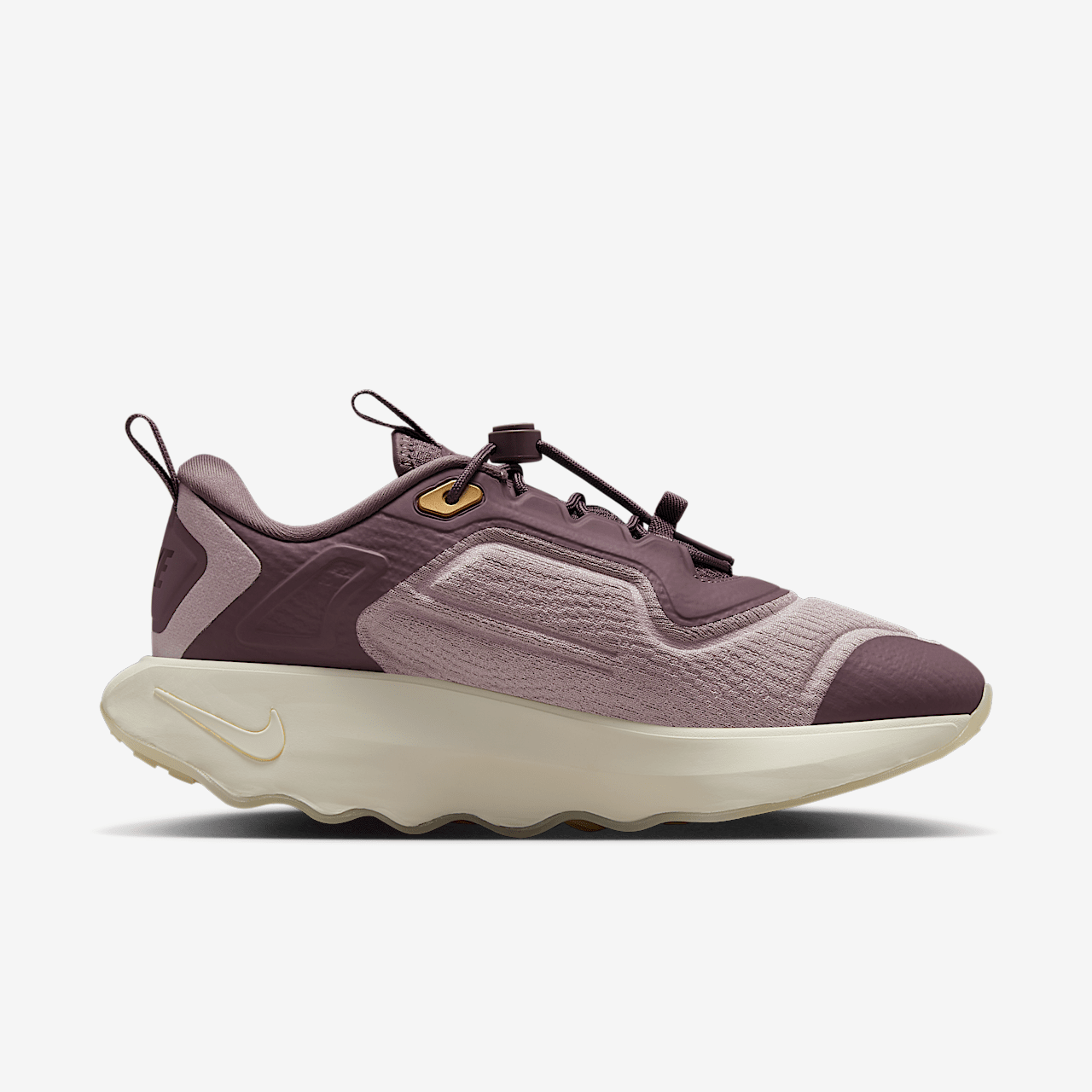 Nike  sneaker Taupe Grey/Burgundy Crush