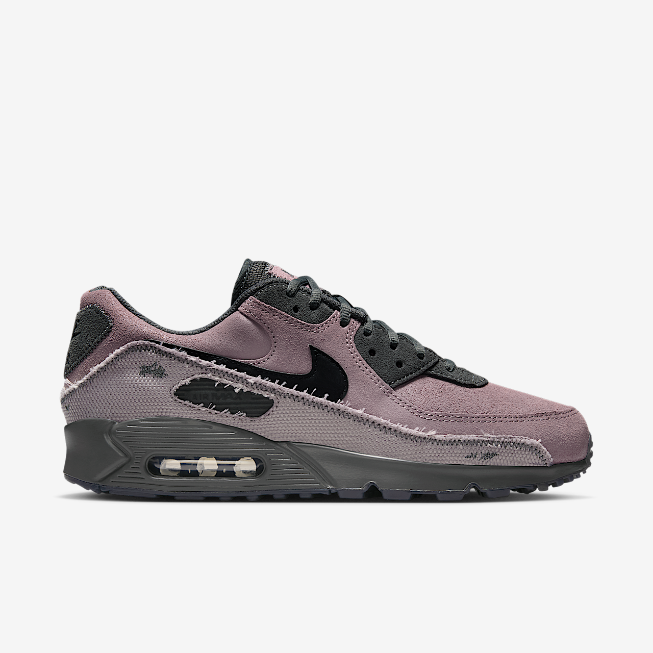 Nike Air max 90 sneaker Light Violet Ore/Iron Grey/Anthracite/Zwart