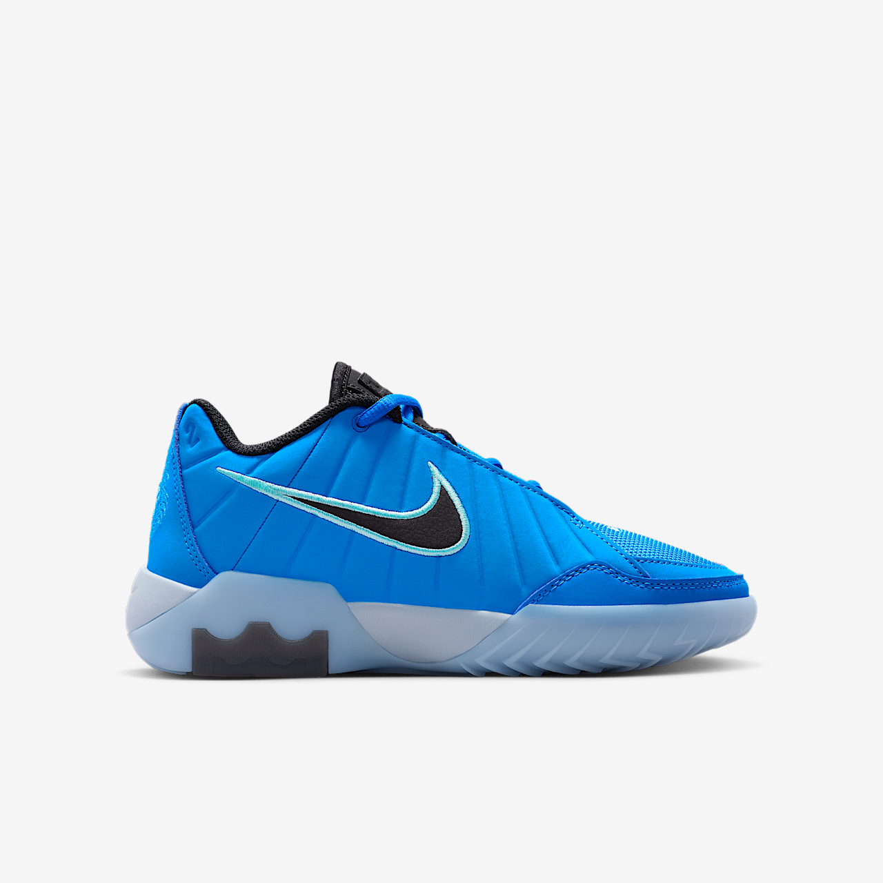 Nike LeBron sneaker Photo Blue/Light Armory Blue/Bleached Turquoise/Zwart
