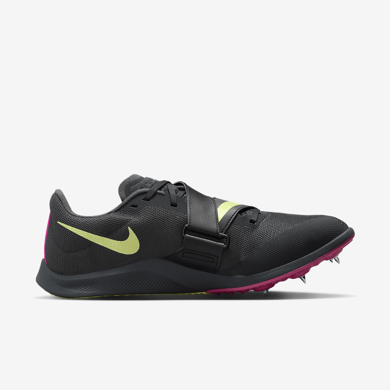 Nike  sneaker Anthracite/Zwart/Light Lemon Twist/Fierce Pink