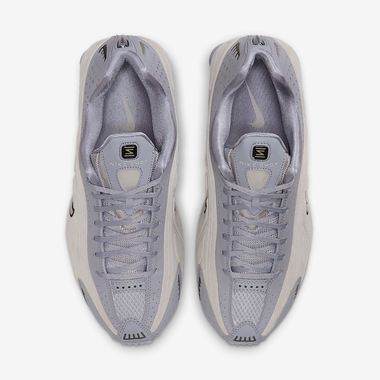 Nike Nike Shox sneaker Cement Grey/College Grey/Metallic Silver/Zwart