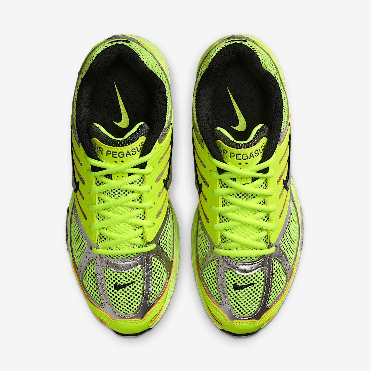 Nike Pegasus sneaker Volt/Zwart/Pure Platinum/Metallic Silver