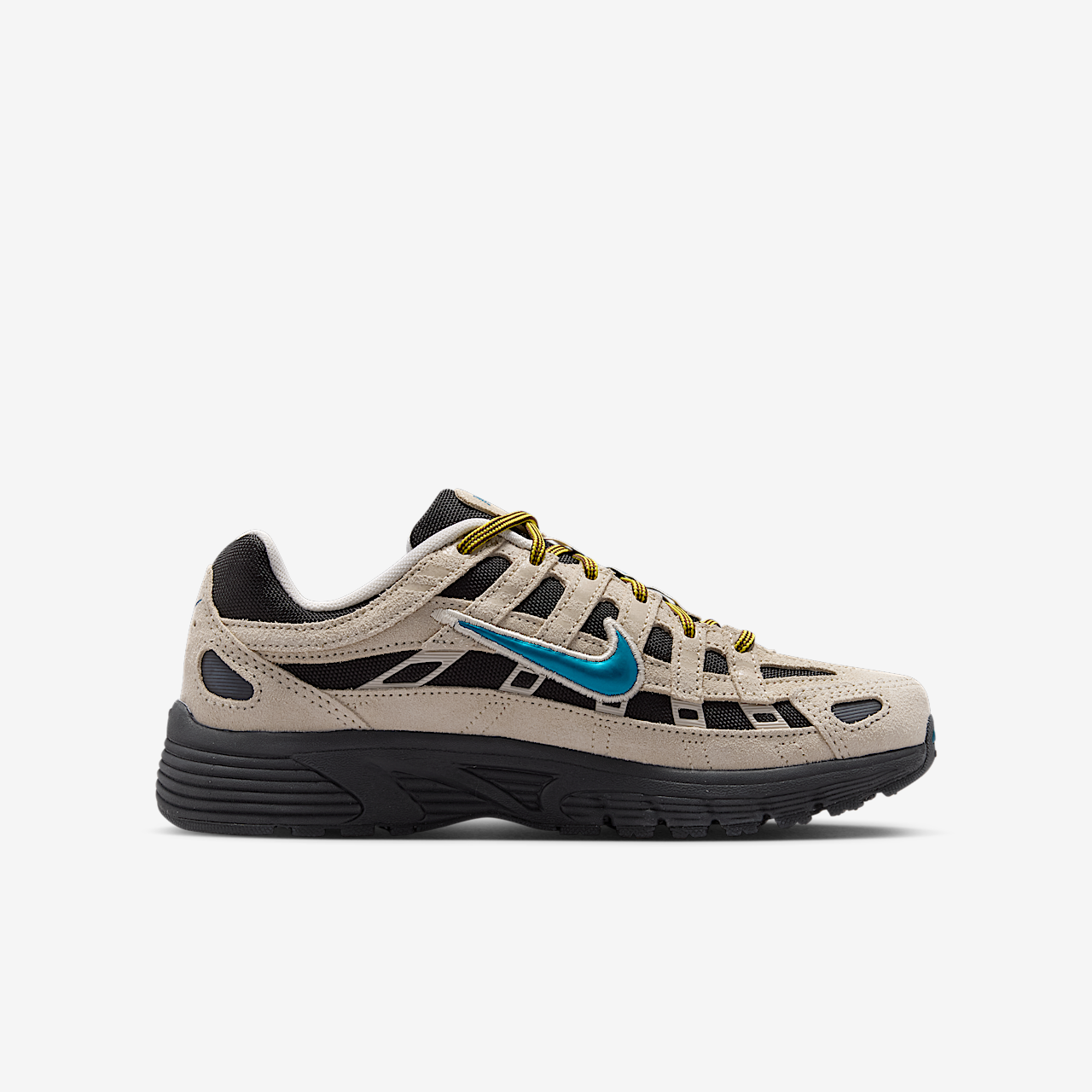 Nike P-6000 sneaker Light Orewood Brown/Lightning/Phantom/Green Abyss