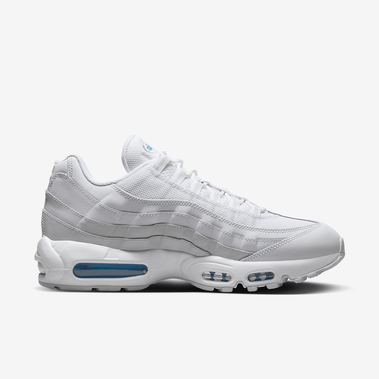 Nike Air Max 95 sneaker Wit/Photon Dust/Stadium Grey/Photo Blue