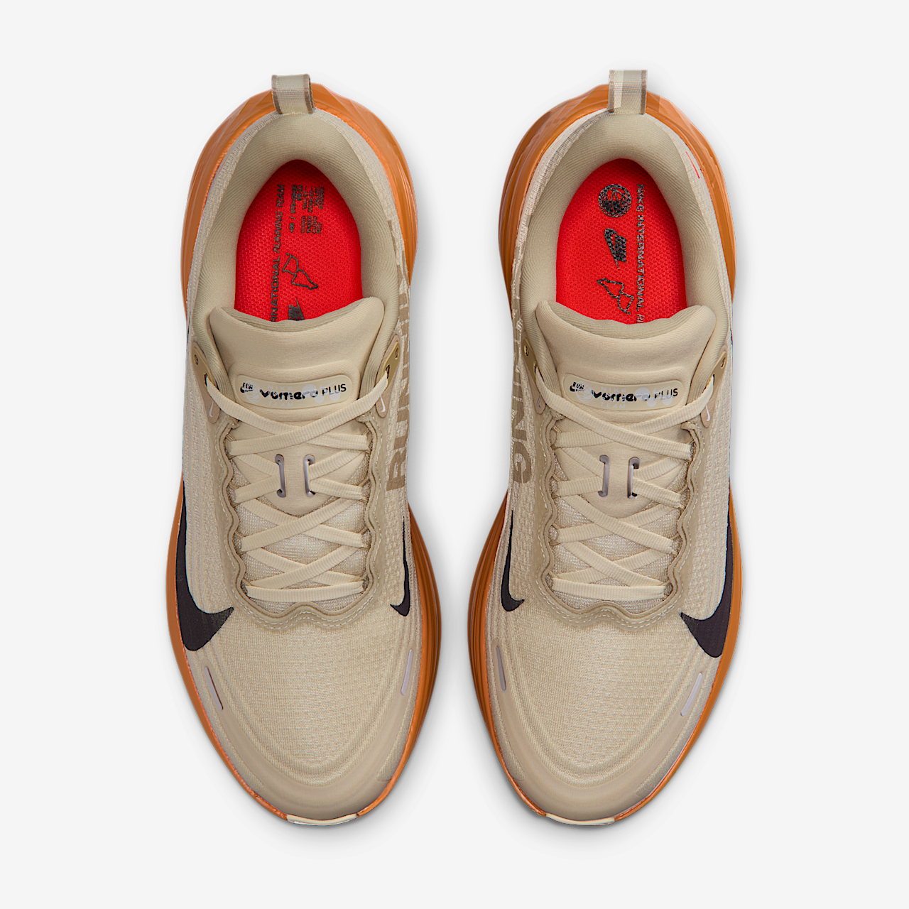 Nike Vomero sneaker Light Khaki/Monarch/Bright Crimson/Cave Purple