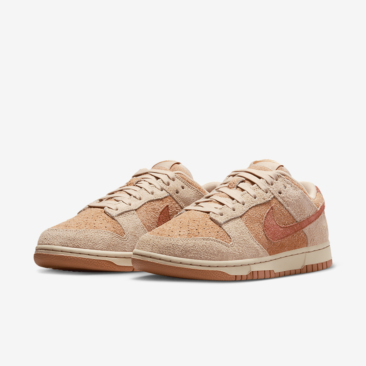 Nike Dunk Low sneaker Shimmer/Amber Brown/Burnt Sunrise