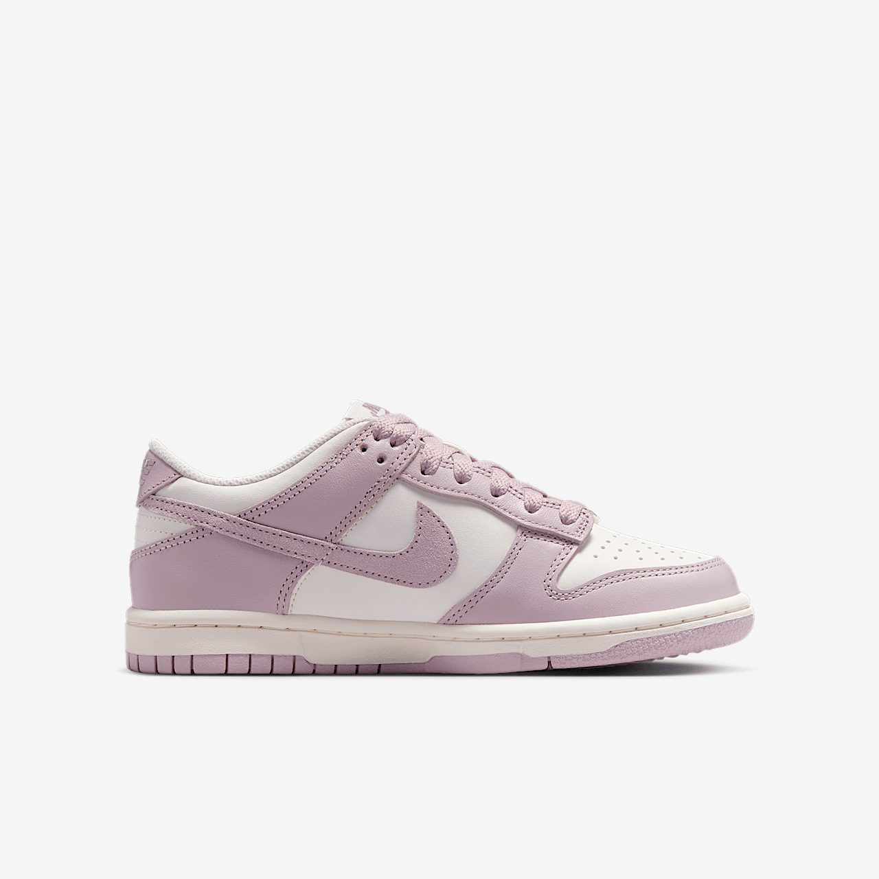 Nike Dunk Low sneaker Sail/Enigma Stone/Particle Rose