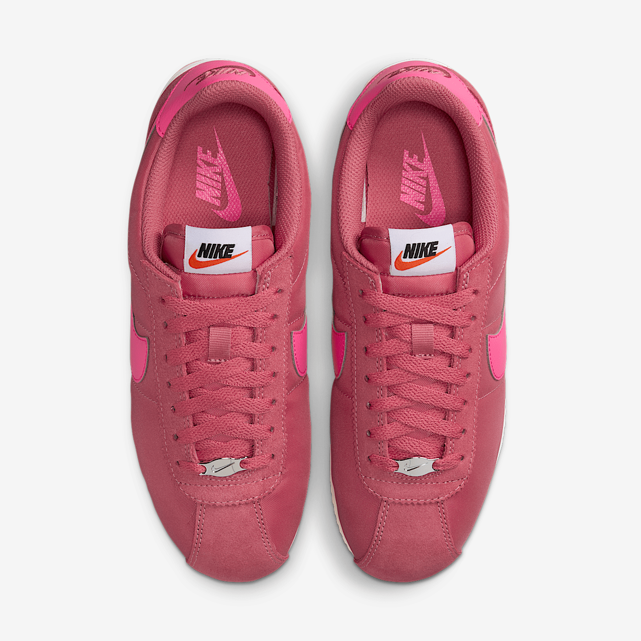 Nike Cortez sneaker Adobe/Alabaster/Safety Orange/Hyper Pink