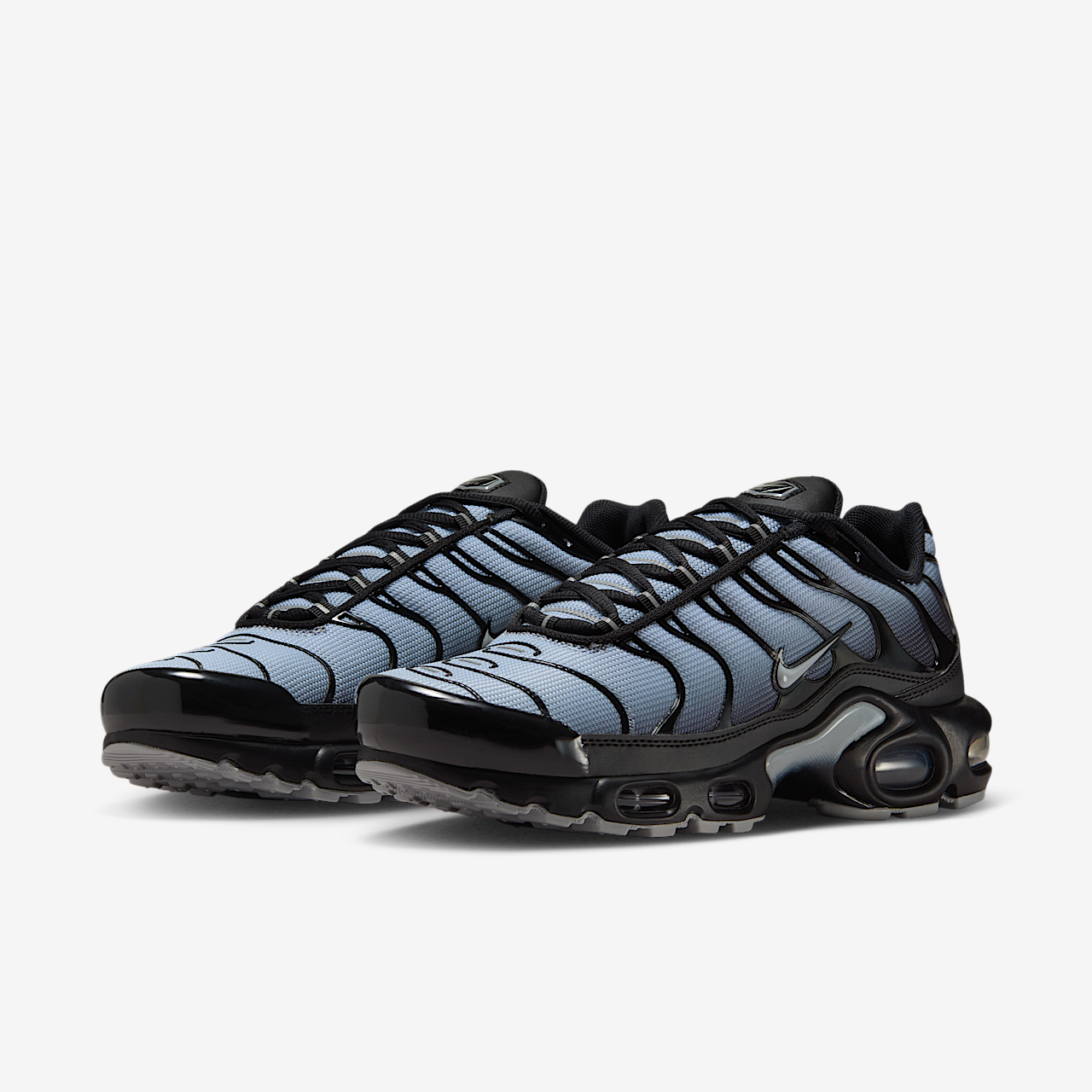 Nike Air Max Plus sneaker Zwart/Metallic Silver/Wolf Grey