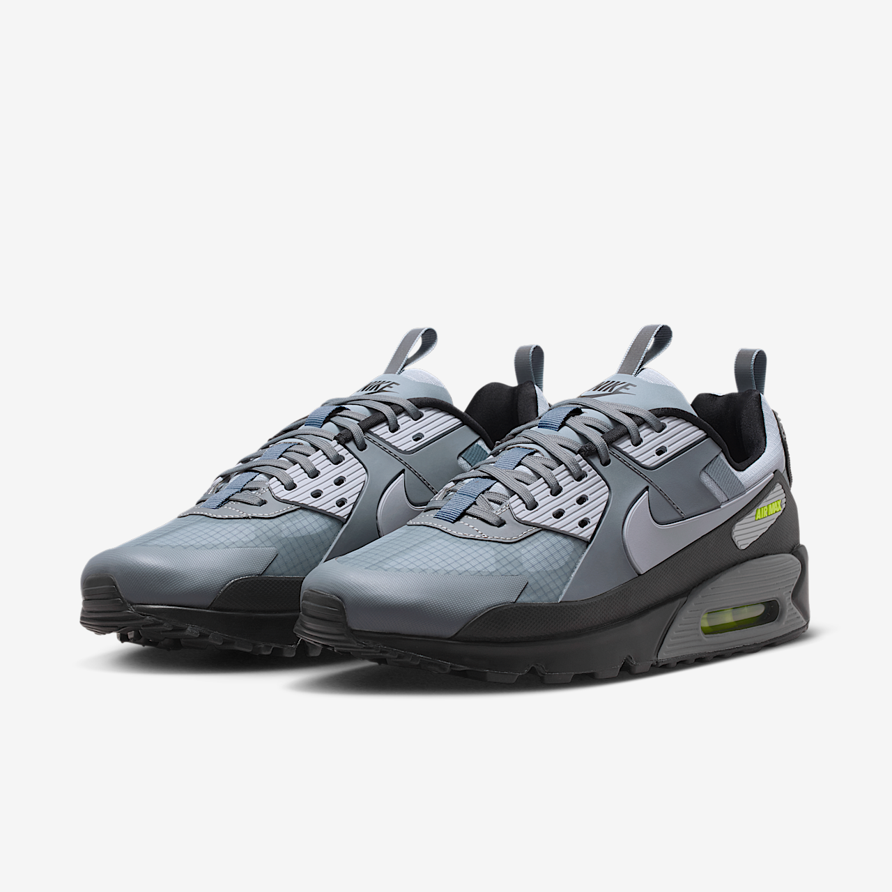 Nike Air Max sneaker Cool Grey/Volt/Zwart/Wolf Grey