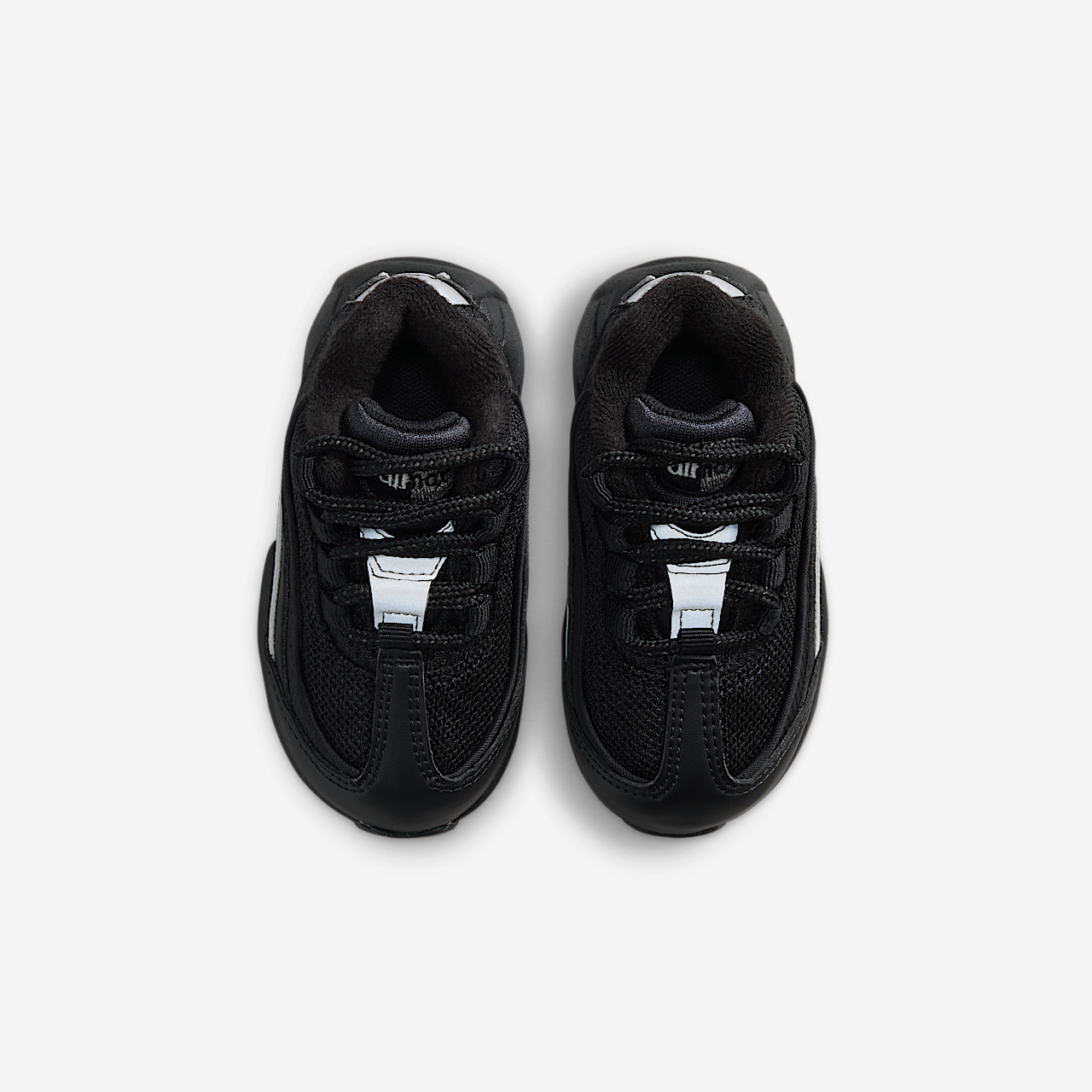 Nike Air Max 95 sneaker Zwart/Zwart/Wit/Metallic Silver