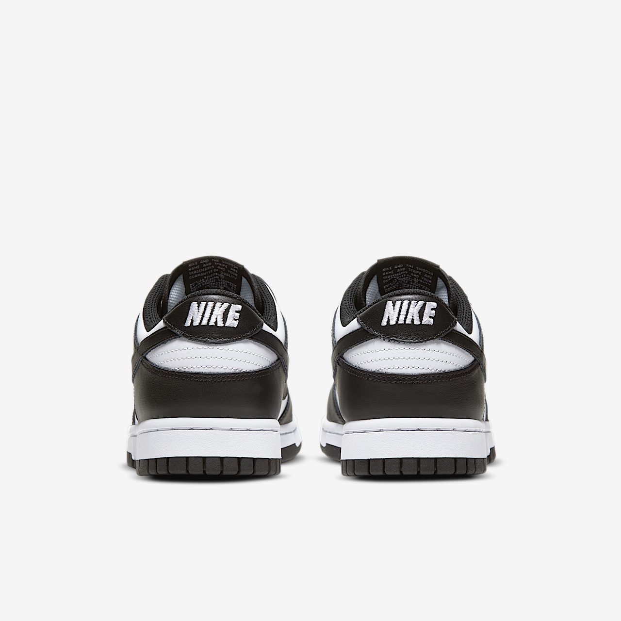 Nike Dunk Low sneaker Wit/Wit/Zwart