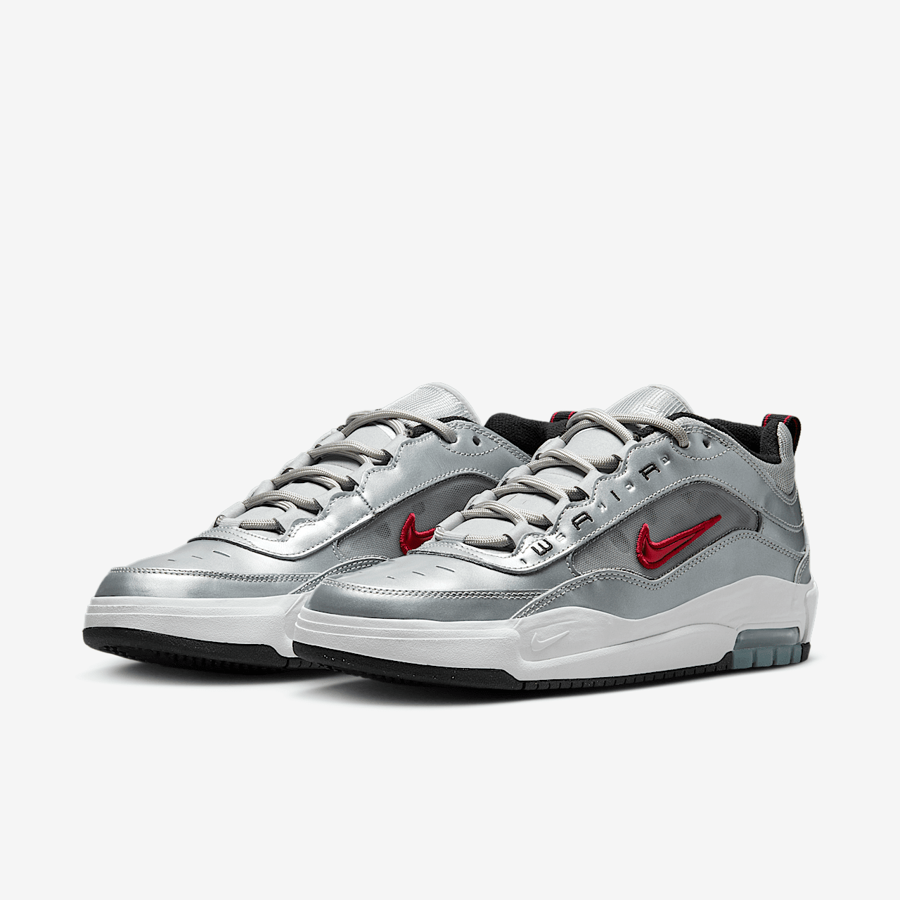 Nike Air Max sneaker Metallic Silver/Metallic Silver/Wit/Varsity Red