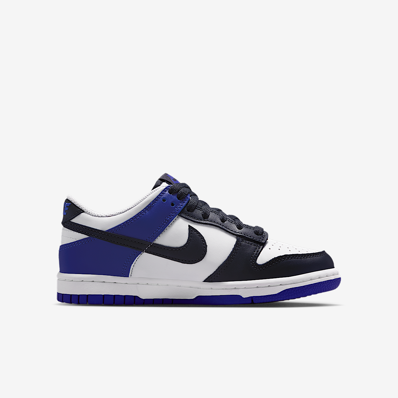 Nike Dunk Low sneaker Wit/Deep Night/Dark Smoke Grey